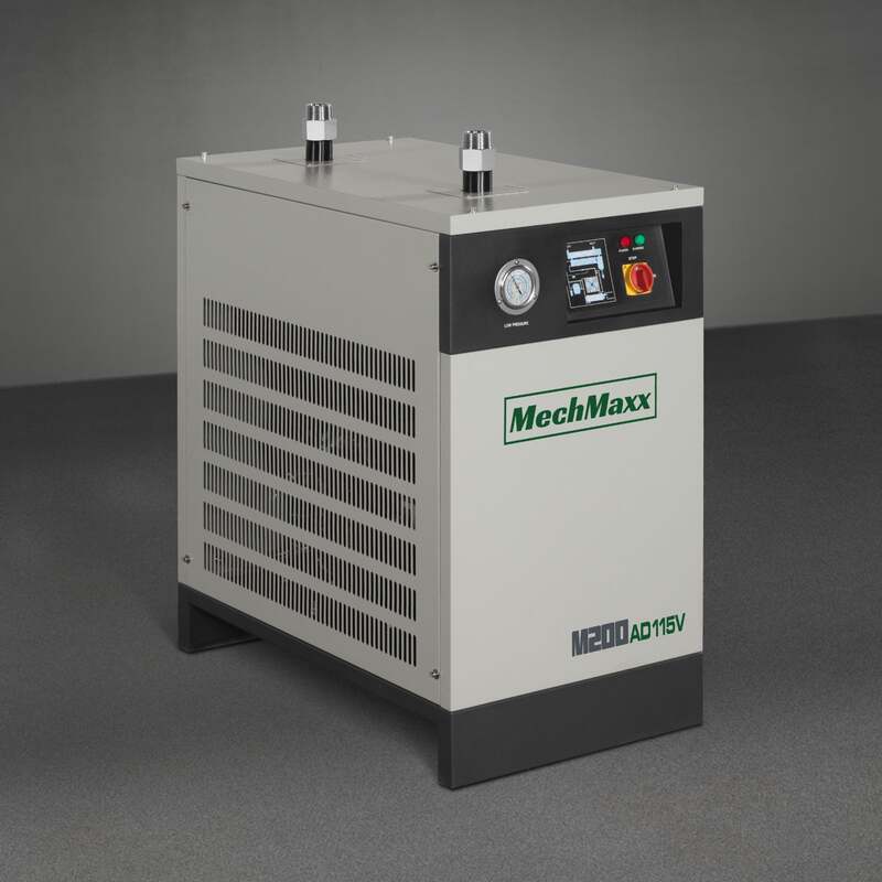 MechMaxx 300015 196 CFM Refrigerated Air Dryer – 115V Single Phase Moisture Removal System