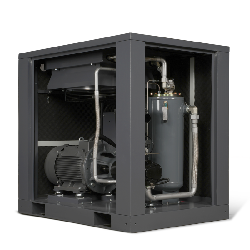 MechMaxx 300006 30HP Rotary Screw Air Compressor – 106 CFM Industrial Air System