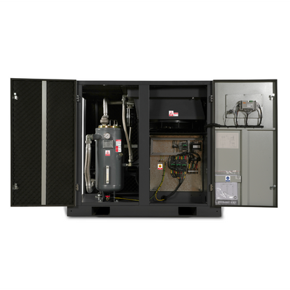 MechMaxx 300008 50HP Rotary Screw Air Compressor – 220 CFM Industrial Air System