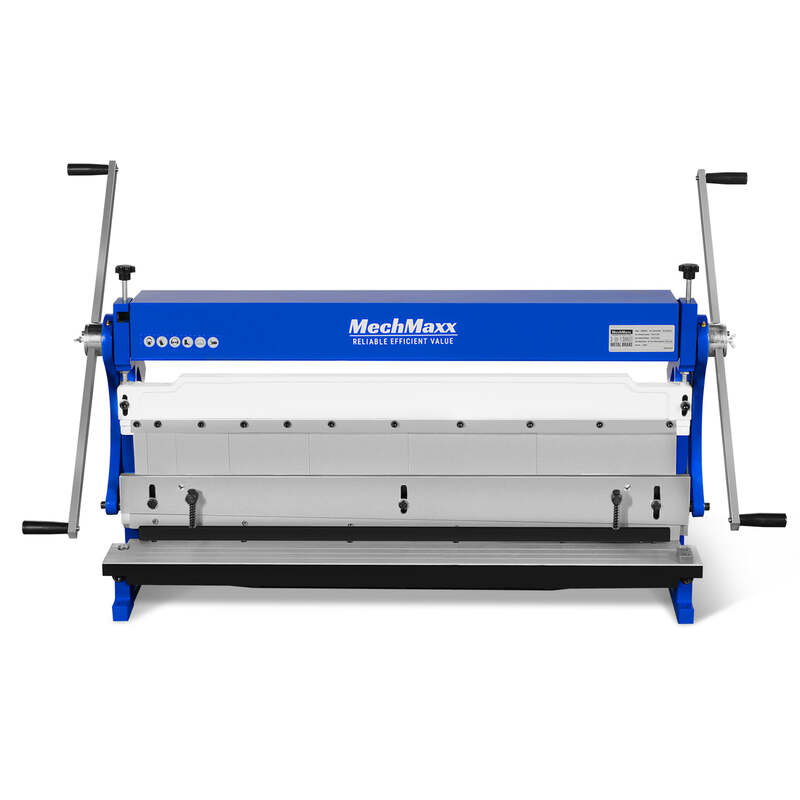 MechMaxx 500307 40" 3-in-1 Sheet Metal Machine – Slip Roll, Shear & Pan Brake (20 Gauge Capacity)