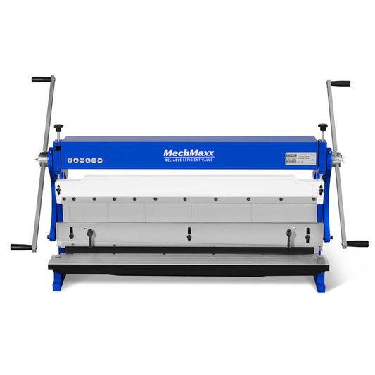 MechMaxx 500307 40" 3-in-1 Sheet Metal Machine – Slip Roll, Shear & Pan Brake (20 Gauge Capacity)