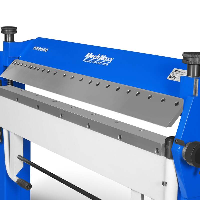 MechMaxx 500310 PBA5014 50" Foot Clamp Pan & Box Brake – 14 Gauge Sheet Metal Bending Machine