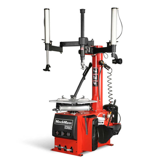 MechMaxx 200005 TC9662 Tire Changer – 10–24" Rim Swing Arm Tire Machine with Double Assist Arms & Bead Blaster