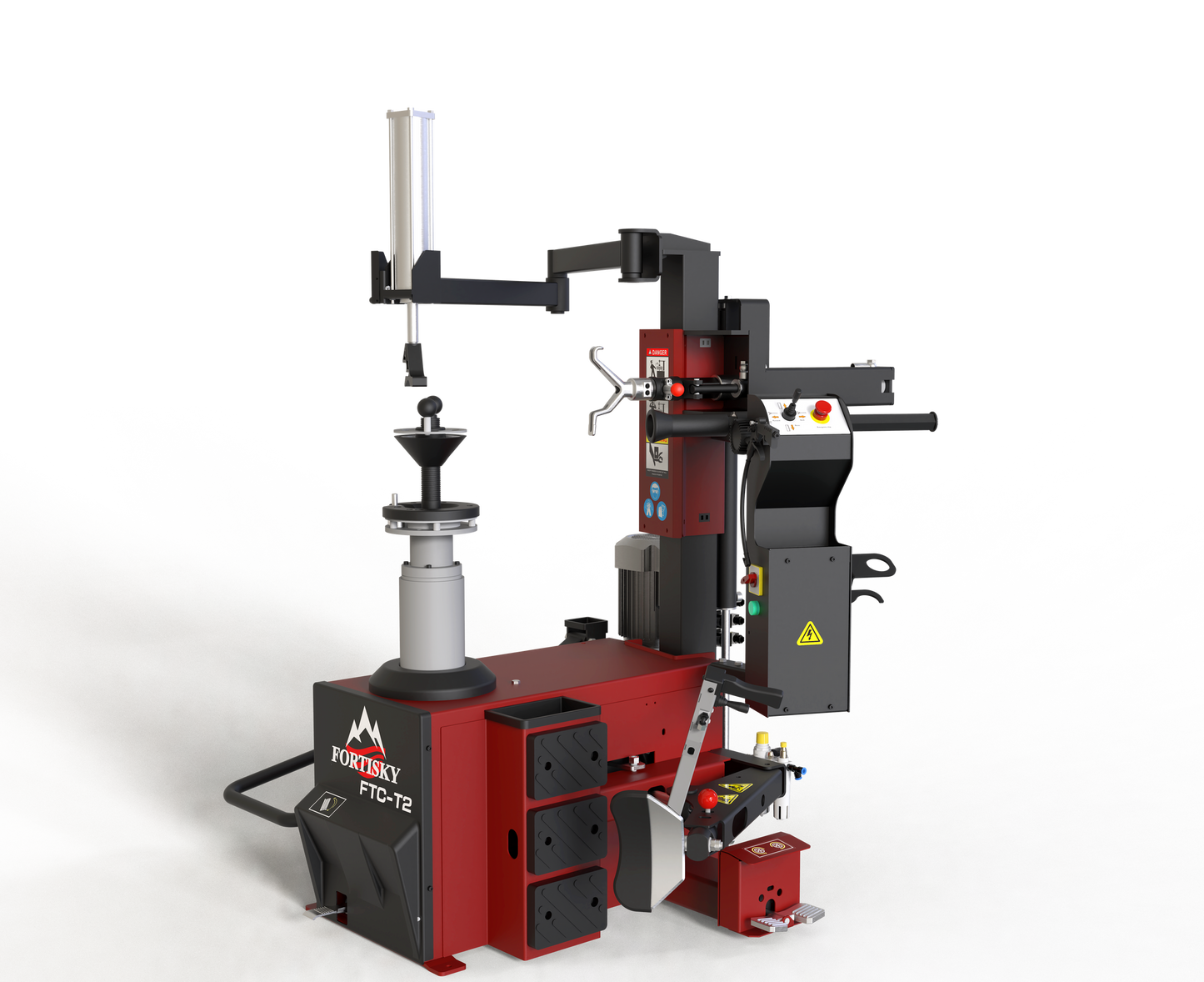 Fortisky FTC-T2 Leverless Center Post Tire Changer Fully Automatic