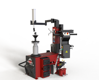 Fortisky T2-8833 Leverless Center Post Tire Changer Fully Automatic Combo