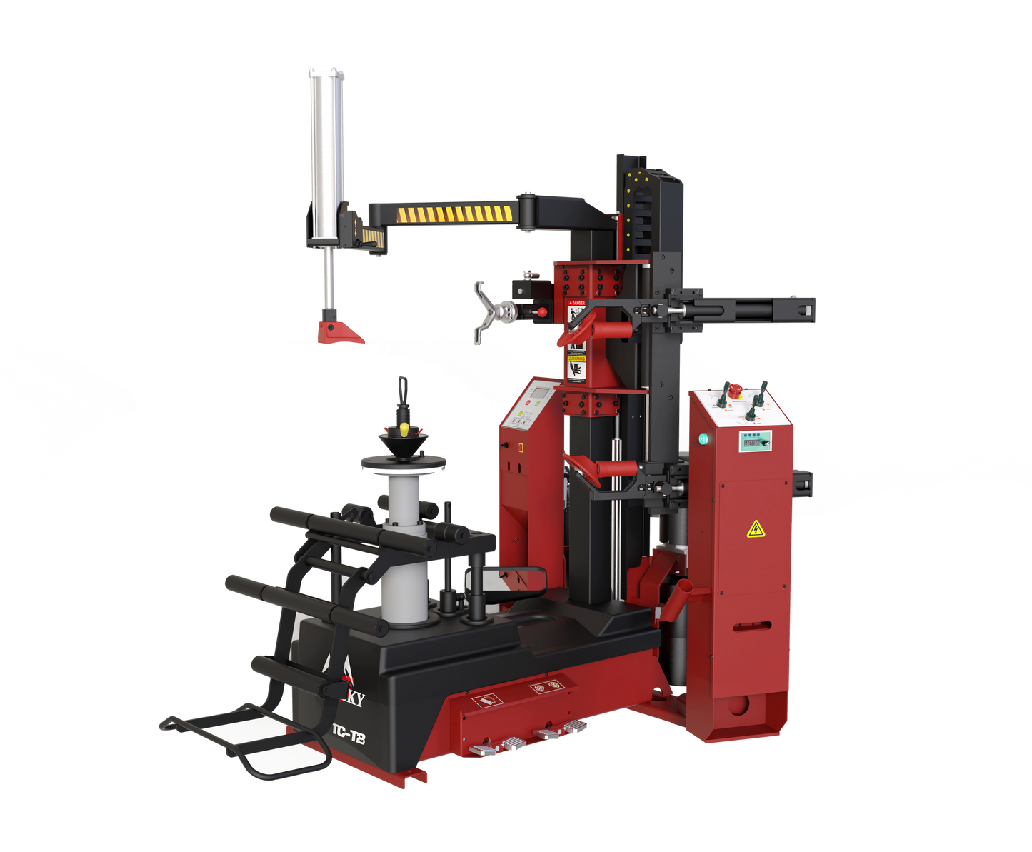 Fortisky FTC-T8 Leverless Center Post Tire Changer Fully Automatic