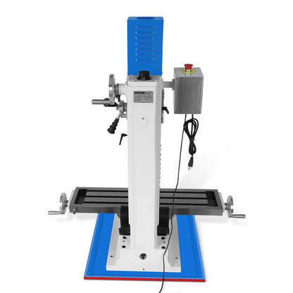 MechMaxx 500204 VM32L 8-1/4" x 33" Benchtop Mill Drill – 2HP Variable Speed R8 Milling Machine