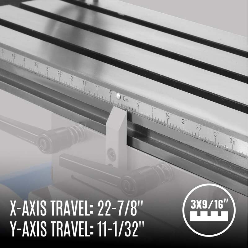 MechMaxx 500105 16" x 32" Combo Lathe Mill Drill – 1HP Multi-Function Metalworking Machine